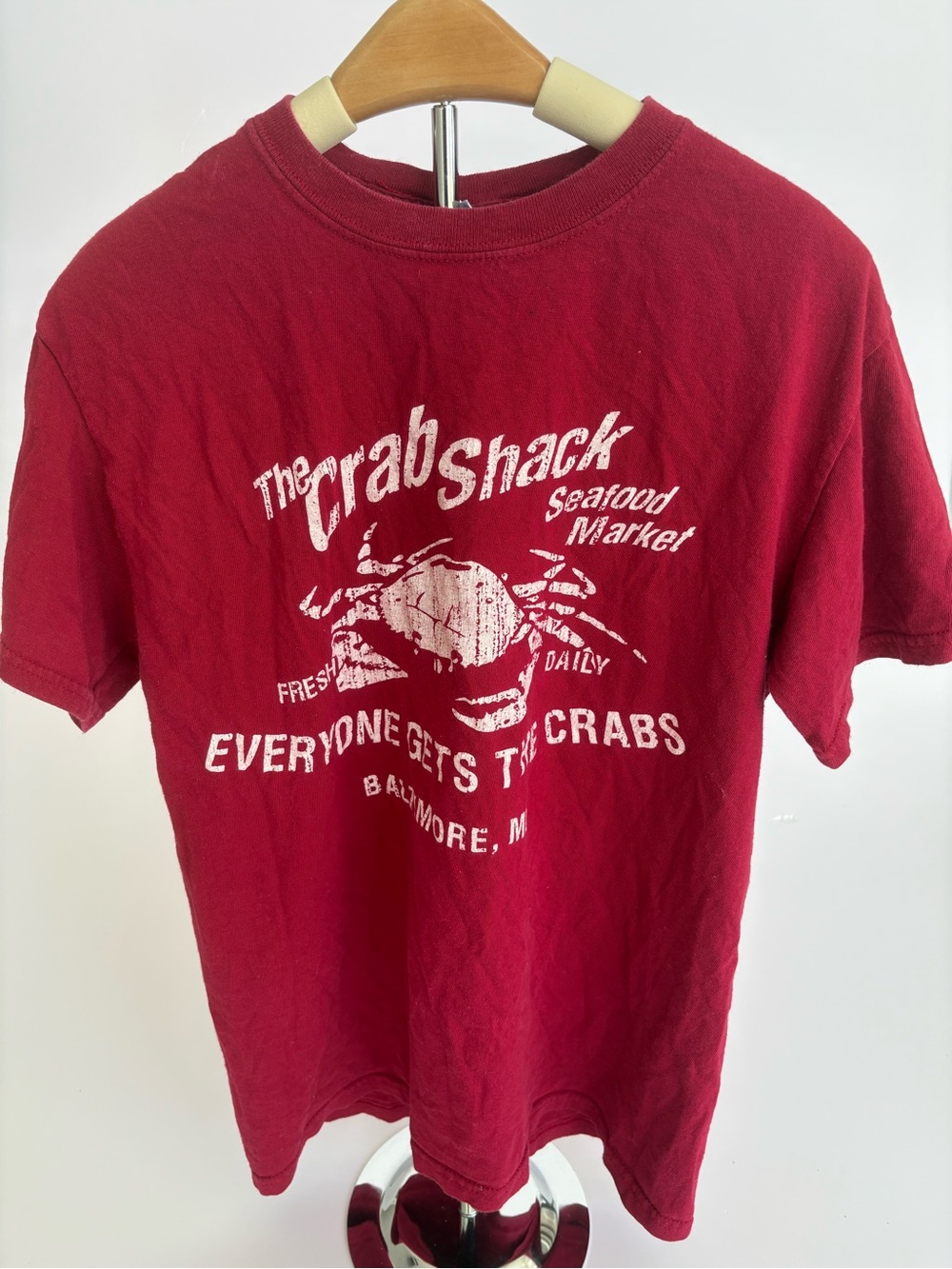 Short Sleeve Graphic Tee - Red